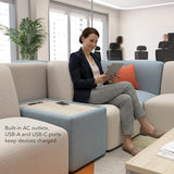 Guest Seating for Lobby or Reception Area, Assemble Collection