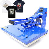 Heat Press Machine for T-Shirt Printing, 16" x 20" Auto Open, Stainless Steel