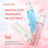 aopoka Fresh Woody Unisex Hair Perfume – Oil-Based Hydrating Spray for Smooth & Frizz-Free Hair, Vetiver, Cedar, Grapefruit & Pepper Notes, Light Scent Lasts 1–2 Hours, 2.4 Fl Oz, A Gift for Christmas