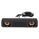 BXNSDFS Wired Portable Speaker Soundbar Surround Loudspeaker Sound Box Music Player for TV Computer Laptop