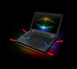 Thermaltake Massive 20 RGB Steel Mesh Panel Single 200mm Fan 10"‐19" Laptop Notebook Cooling Pad CL