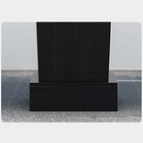 Modern Floor Standing Lectern Podium for Church & School Black Pulpit Stand for Office Speeches Simple & Stylish