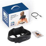 PERLEVI Cordless Neck Shoulder Massager with Heat, Deep Tissue Shiatsu Kneading for Pain Relief, Upgraded Straps Portable for Home Office Travel, Ideal Gifts for Men Women Mom Dad