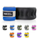 BeatBoost Ankle Wrist Weights for Women Men A Pair of 1 Lbs Arm Leg Weight Set with Adjustable Straps for Walking Pilates Exercise Workout Gym Aerobics Blue