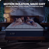 Firm King Mattress 12 Inch - Hybrid Mattress for Spinal Alignment