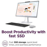 Lenovo 2026 24" FHD All-in-One Desktop Computer 16GB RAM 1TB PCIe SSD
