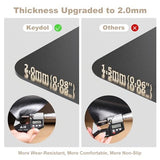 Thickened to 2.0mm] 60"x 75" Office Chair Mat for Hardwood, Vinyl Computer Floor Mat