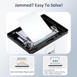 QUIETLEMON Paper Shredder 200-Sheet Auto Feed, Touchscreen Heavy Duty Shredders, 40 Min Non-Stop, P-5 Ultra Security Shredder for Home Office, Micro Cut with Wheels, 5.8 Gal Bin, <60 dB(OL288)