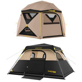 FanttikOutdoor Zeta C6 Pro Camping Tent & FanttikOutdoor Alpha C6 Ultra Instant Cabin Tent