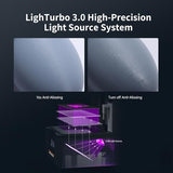 ANYCUBIC Photon Mono M7 MAX and Wash & Cure Plus 3.0, Large Resin 3D Printer