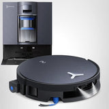 ECOVACS DEEBOT X12 OMNICYCLONE Robot Vacuum, FocusJet Pre-Spray Roller Mop