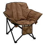 SUNNYFEEL Oversized Camping Chair Heavy Duty Folding Moon Chair Large Sofa Chair for Adults 500 LBS Portable Camp Lawn Chair with Storage Bag for Beach, Trip, Lawn, Outdoor Camp for Adults & Carry Bag