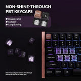 Rapid Trigger Wireless Custom Keyboard with Hall Effect Gateron Double-Rail Magnetic Switch