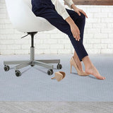Office Chair Mat for Low Pile Carpet with Lip, Heavy Duty Floor Mats PVC Carpet Protector for Home Office