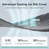 Novilla AiryFlow Queen Mattress 14 Inch, Gel Memory Foam Mattress Queen