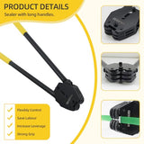 Banding Strapping Kit, 5/8” x 1000’ Heavy Duty Pallet Strapping Kit >1500lbs Tensile Strength, Includes Banding Tool Tensioner & Sealer, 200 Metal Seals, Corner Protectors & Dispenser Box