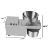 YUEWO Kitchen Oil Press Machine Electric Automatic Oil Press Extractor Organic Oil Expeller for Coconut Flax Peanut Castor Perilla Seed Canola Cocoa Beans Sesame Commercial Grade 2000W YUEWO