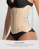 Waist Trainers for Women for Daily Wear, Faja Body Shaper Corset with Tummy Control for Workouts, Postpartum Recovery, and Yoga Sessions — Breathable and Supportive Apricot