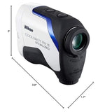 Nikon COOLSHOT PROII STABILIZED Golf Rangefinder | Waterproof & stabilized Laser rangefinder with Slope, OLED Display
