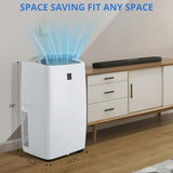 GAOMON 14000BTU Portable Air Conditioners Cool Up to 750 Sq.Ft, 4 in 1 Portable AC Unit/Dehumidifier/3 speeds fan/Sleep Mode, with Remote Control and Window Kit