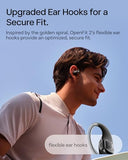 SHOKZ OpenFit 2 Open-Ear Headphones,True Wireless Bluetooth Earphones with Microphone