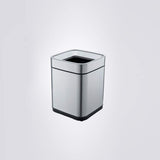inless Steel Open Top Trash Can, 8L/15L/20L/25L/30L - Recycling Bin for Kitchen, Bathroom, Living Room, Bedroom, Office - Waste Basket