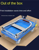 MXDLYHHHT Heavy Duty Heavy Duty Platform Trucks Flatbed Carts Push Dolly