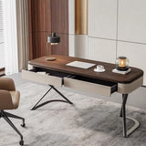 XCLLAM Home Computer Desk High-end Retro Desk Modern Minimalist Study Office Reading Table