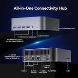 GEEKOM GT13 MAX Professional Workloads Mini PC, Intel Ultra 9 185H|DDR5