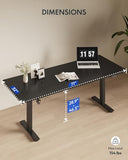 1x32 Inch Electric Large Standing Desk for Home & Office