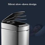 RASRGTRQ Garbage Recycling Bin Large Capacity Household Kitchen Rechargeable Trash Can