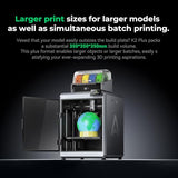 3D Printer, Multi Color Printing with New CFS 600mm/s High-Speed Full Auto-Leveling Dual Al Camera Next-Gen Direct Drive Extruder Large