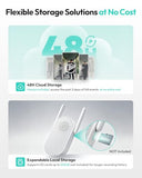 Doorbell Camera Wireless with Solar Panel, Nonstop Power Video Doorbell with Head-to-Toe View, No Monthly Fee