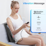 CuPiLo Back and Neck Massager, FSA Eligible HSA Store Massager for Pain Relief Deep Tissue, Heated Massage with Vibration, Massage Pillow for Neck, Back, Shoulder, Leg, Gifts for Women Men