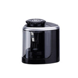 XJPWZER Electric Pencil Sharpener Semi-Automatic for Student Stationery(Black)