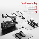 CURSOR Elliptical Exercise Machine, Elliptical Machine for Home with Hyper-Quiet Magnetic Driving System,8 Levels Resistance, Compact Elliptical with 12IN Stride & LCD Monitor, 330LBS Weight Capacity