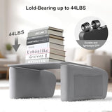 Reading Pillow for Gaming with Ergonomic Arm Rests, Wooden Lap Desk for Laptop