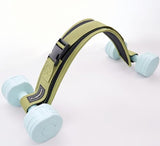 FLYBAMBOO Hip Thrust Belt for Dumbbells,Booty Belt for Hip Thrust Slip-Resistant Padding Green
