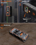 Tadeto Green Laser Measurement Tool, 393ft /120M Dual Green Laser Measuring Tool, Rechargeable Laser Measure Meter with Backlit LCD Display