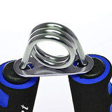 Yesimet Hand Grip Strengthener Set, Forearm Exerciser, Finger Exercise Gripper, Grip Strength Trainer, hand Trainer-Soft Foam Hand Exerciser for Quickly Increasing Forearm and Hand Grips,2 Pack (Blue) YESIMET
