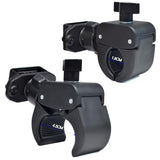 UAYESOK Bicycle/Motorcycle Walkie-Talkie Handlebar Mount, Vehicle Grab Rail Clamp Radio Holder for HT, Scanner, Speaker Mic