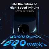 FLASHFORGE Adventurer 5M 3D Printer with Fully Auto Leveling, Max 600mm/s High Speed Printing, 280°C Direct Extruder with 3S Detachable Nozzle