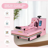 16x24 Pneumatic up Sliding Dual Platen Heat Press Machine