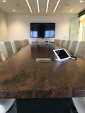 RESINHOMEFURNITURE Reclaimed Live Edge Wooden Dining Table Coffee Table Living Room Table Meeting Table Conference Table