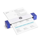 Portable Document Scanner - 300 dpi Digital, USB & Wireless, Duplex Feed with Feeder for Two-Sided Pages