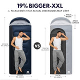 TANSTRIDER XXL Winter Sleeping Bags for Adults Cold Weather,Camping Sleeping Bag for Kids with Compression Sack,4 Season Camping Essentials Gear for Hiking,Traveling,Outdoor,Backpacking,Climbing