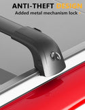 Tuyoung 300lbs Roof Rack Cross Bars Compatible with 2018-2023 Hyundai Kona & Kona N & Kona Electric with Flush Side Rails, Lockable Heavy Duty Aluminum Lockable Roof Rails Crossbars Rooftop Luggage