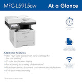 Brother Professional Laser Printer All-in-One with Scanner and Copier