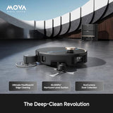 MOVA V70 Ultra Complete Robot Vacuum and Mop, 42000Pa Suction Bagless Dock