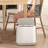 Garbage Bin for Kitchen Indoor Trash Can New Anti-drop Zero Trash Can Kitchen Bathroom
